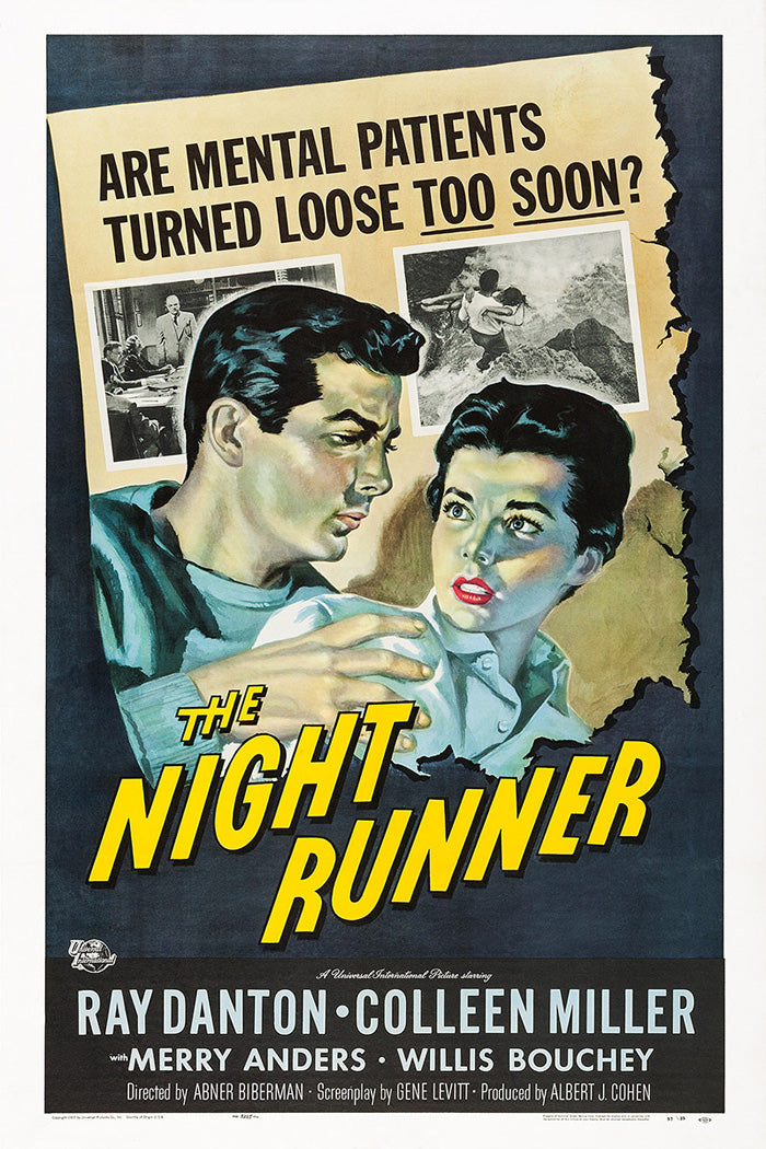 Illuminating Night Runner Giclee Lamp showcasing vibrant colors and design