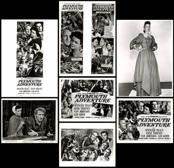 Cover of the remastered Plymouth Adventure DVD featuring Spencer Tracy.