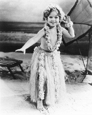 Front view of the Shirley Temple Captain January doll, showcasing her iconic outfit.