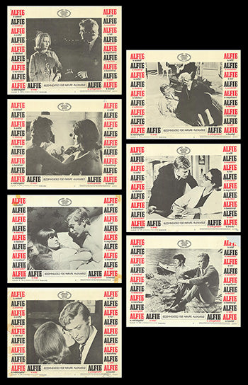 Front view of Alfie collectible sets showing minor surface imperfections
