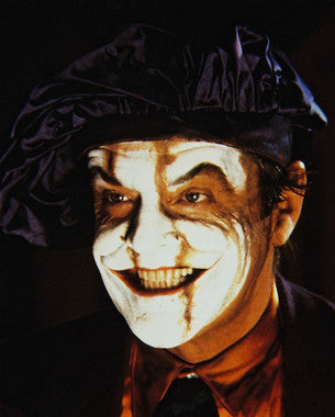 Jack Nicholson as the Joker in Batman movie