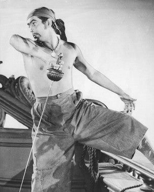 Authentic Tyrone Power movie poster showcasing a classic film scene.