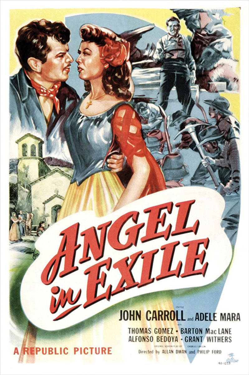 Angel in Exile giclee print showcasing rich colors and detailed imagery, ideal for modern decor.