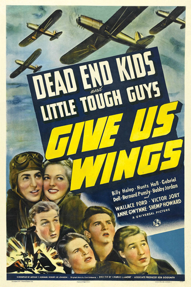 Close-up view of the 'Give Us Wings' giclee art print on living room wall