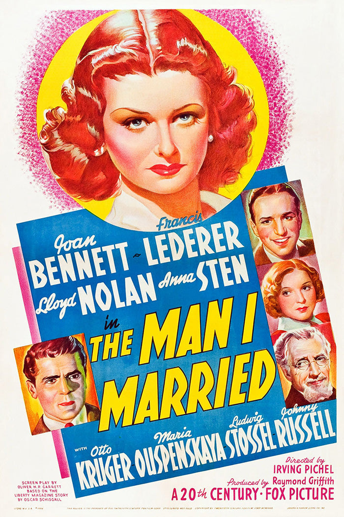 Giclee art print 'The Man I Married' showcasing vibrant colors and detail.