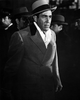 Close-up of St. Valentine's Day Massacre Al Capone collectible, showcasing Jason Robards' detailed likeness.