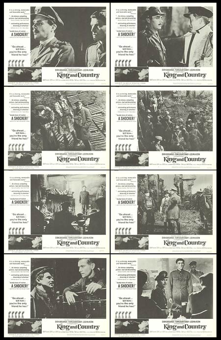 Front view of King and Country military figurine set showcasing detailed action figures.