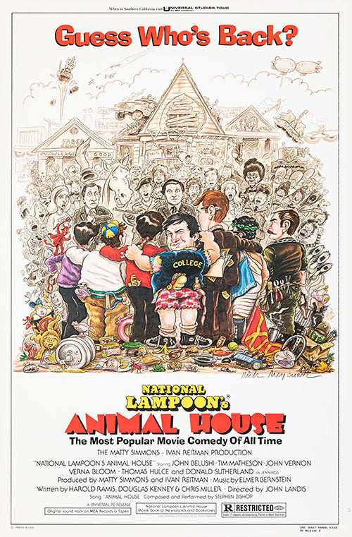 Cover of Animal House album showcasing its classic 1970s design.