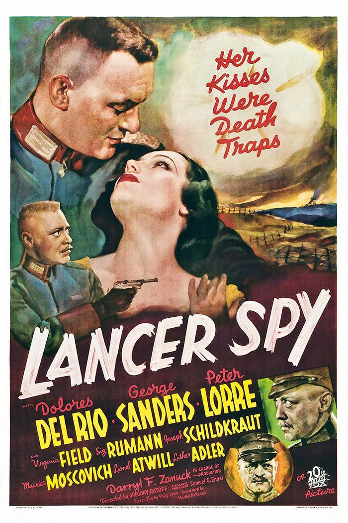 Close-up of Lancer Spy Giclee Art Print highlighting detail and color vibrancy.