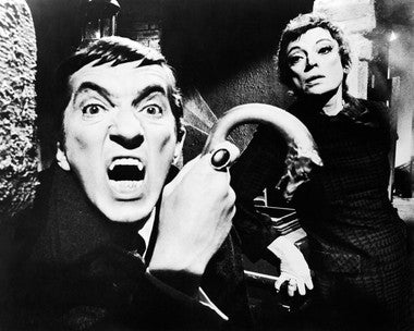 Dark Shadows DVD cover showcasing Jonathan Frid in a haunting pose.
