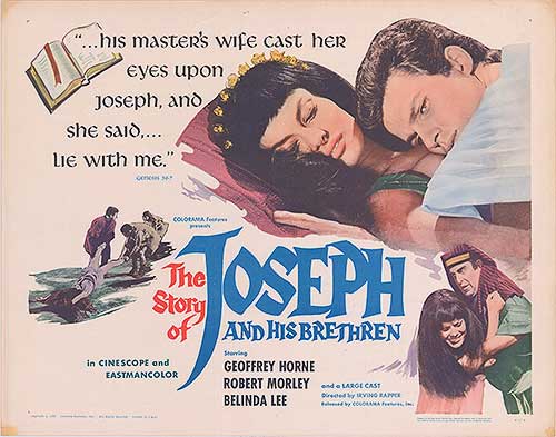 Cover of Joseph and His Brethren storybook featuring vibrant illustrations.
