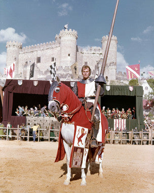 El Cid movie cover featuring Charlton Heston, perfect for classic movie lovers.