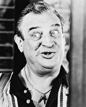 Front cover of the best Rodney Dangerfield stand-up DVD showcasing his classic performances.