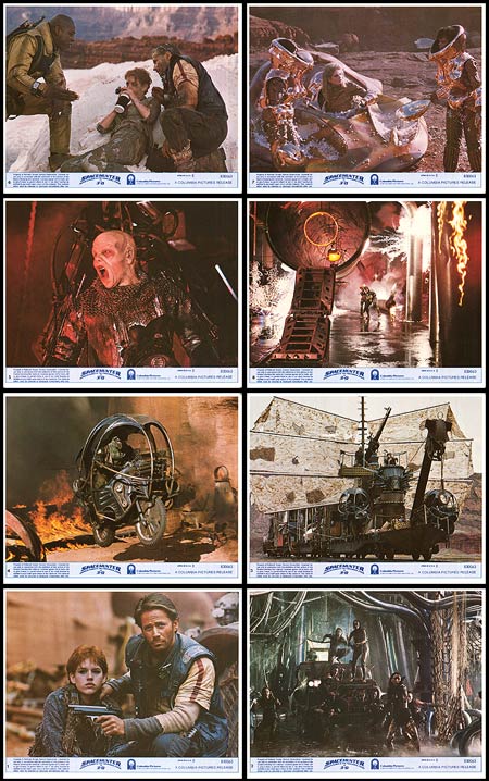 Close-up of Spacehunter figurines showing detailed sculpting and vibrant colors, ideal for gaming memorabilia collections