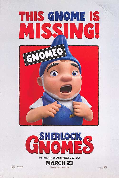 Colorful scene from Gnomeo and Juliet showcasing the charming garden gnome characters.