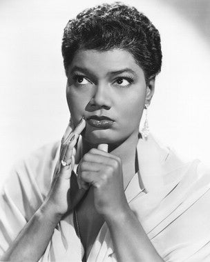 Elegant Pearl Bailey pearl necklace showcased on a velvet background.
