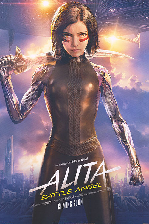 Alita Battle Angel collectible figure side view