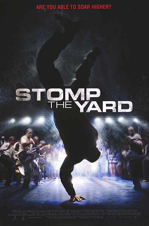 Stomp The Yard dance scene featuring vibrant choreography and urban backdrop.