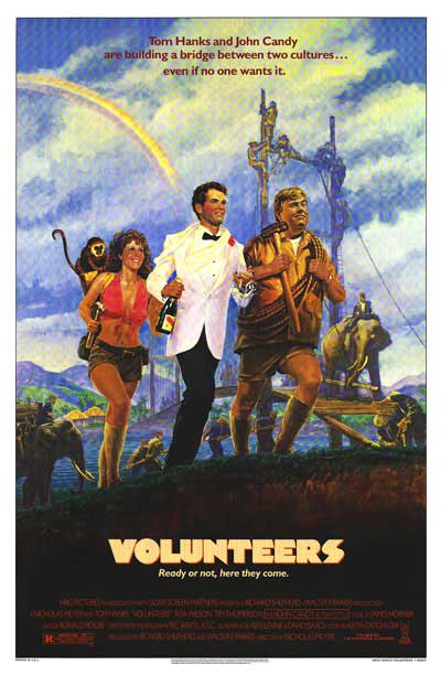 Volunteer helping children in a community center