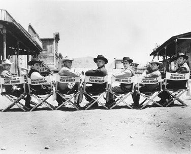 Cover of The Magnificent Seven Ultimate Collection showcasing western film classics.