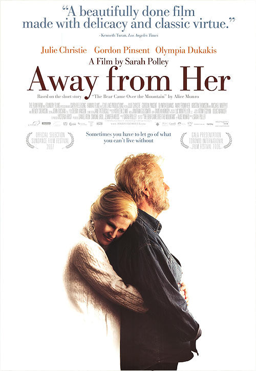 Cover image of Away From Her novel showing a contemplative woman, perfect for fiction lovers