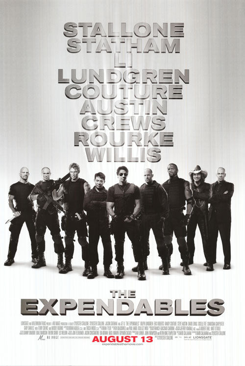 Close-up of Style B expendables showing durable build and clean design
