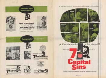 Cover of The Seven Capital Sins showcasing its insightful themes on morality.