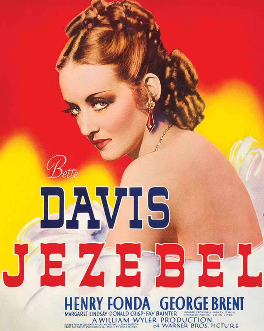 Close-up of Jezebel giclee art print showing vibrant colors and fine details