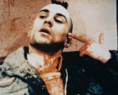 Taxi Driver movie poster featuring Robert De Niro for wall display