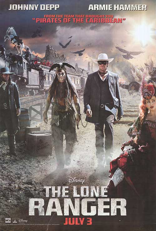 Lone Ranger action figure in a dynamic pose, showcasing detailed craftsmanship.