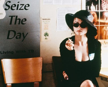 Helena Bonham Carter autographed photo showcasing her iconic role in a film