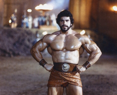 Lou Ferrigno Power Pro showing front view of strength training equipment for home gym