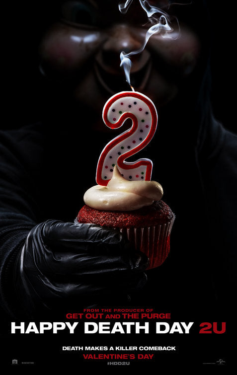Cover of Happy Death Day 2U DVD highlighting thrilling scenes.