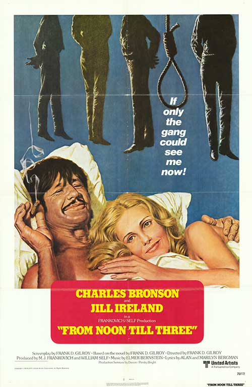 Front cover of From Noon Till Three showing its classic novel design