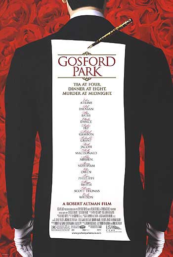 Exterior view of Gosford Park historic hotel with lush gardens