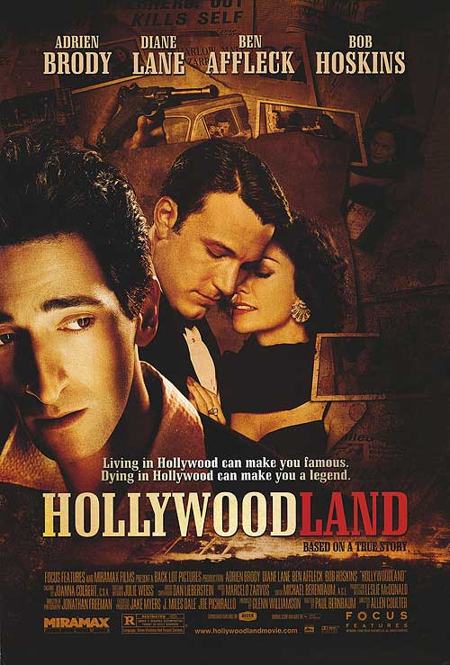 Hollywoodland canvas wall art showcasing iconic landmarks in vibrant colors.