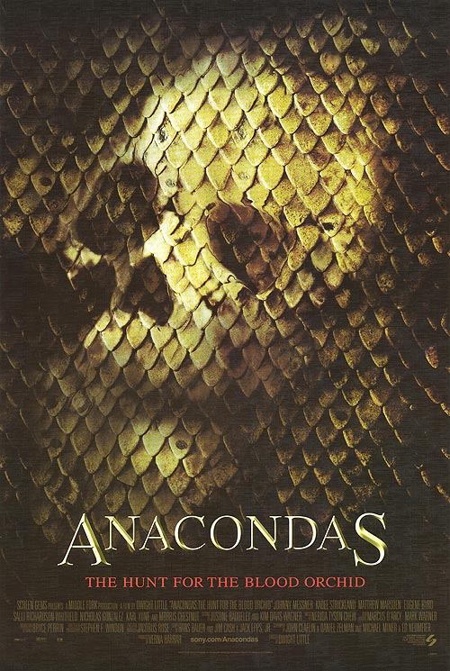 A gripping scene from Anaconda: The Quest for the Blood Orchid showcasing the thrilling adventure.