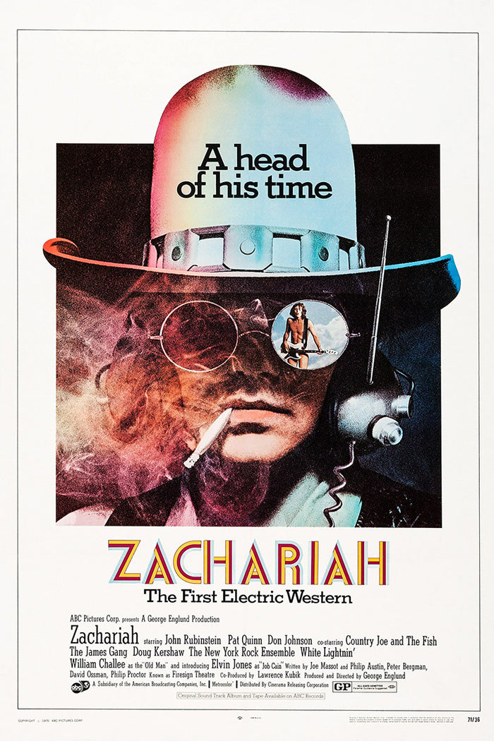 Close-up of Zachariah canvas art showing detailed giclee print with rich colors