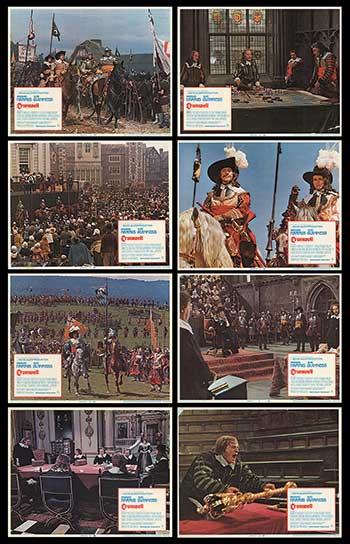 Cromwell collectibles set of 8 with minor imperfections showcasing small tears.