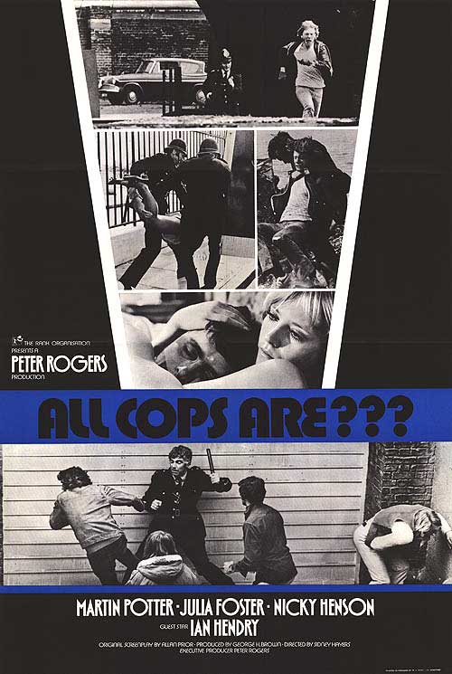 Cover art of All Cops Are Bastards movie featuring police and urban backdrop