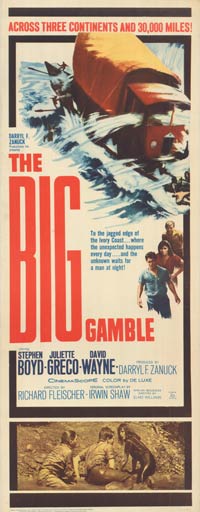 Screenshot of Big Gamble online casino games interface
