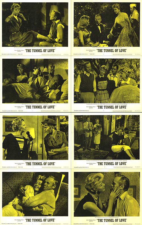 Vintage vinyl record set from 1965 with album covers arranged on a turntable