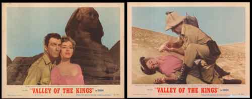 Detailed view of the Valley of the Kings replica set emphasizing craftsmanship
