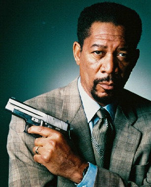 Morgan Freeman signed photo framed, perfect for display in your home.