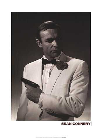 Sean Connery in action as James Bond in Dr. No.