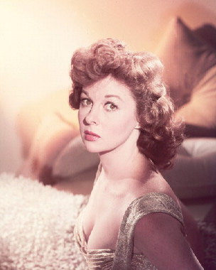 Close-up of Susan Hayward autographed photo, ideal for collectors