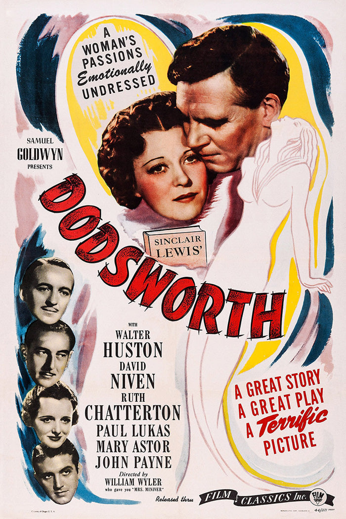 Framed Giclee print of Dodsworth, perfect for living room decor.