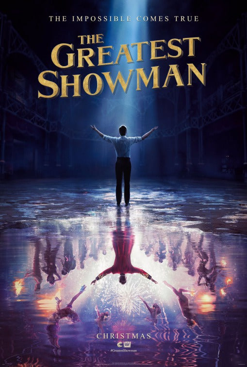 Front angle of the Greatest Showman Musical Gift Set with DVD and packaging – perfect holiday gift for film fans