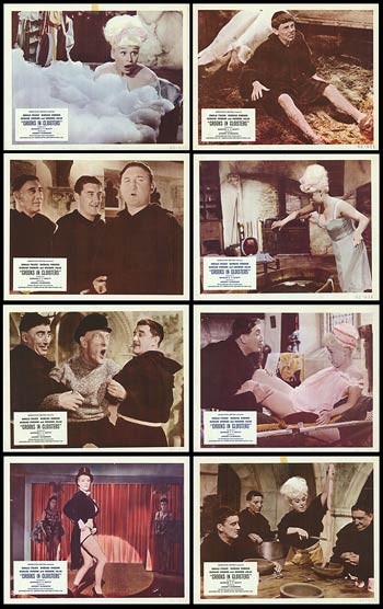 Front cover of the Crooks in Cloisters antique book set, highlighting its vintage appeal.