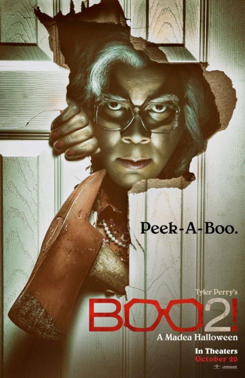 Madea's Spooktacular Halloween Adventure DVD cover showcasing Madea in a playful costume.